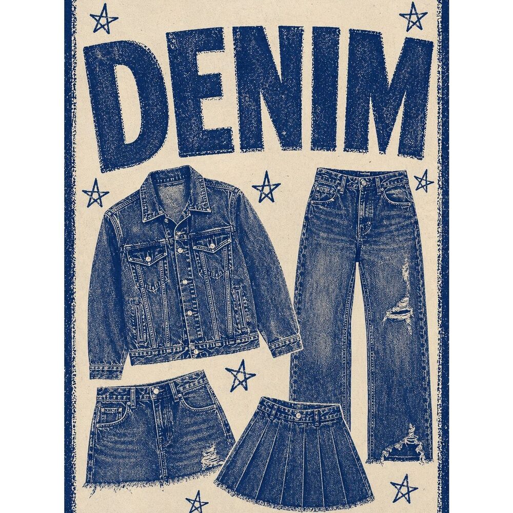 Unlisted Denim (no cancellations)